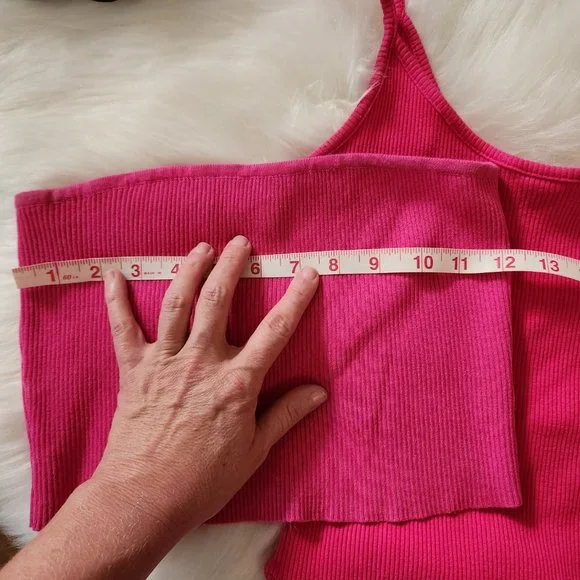 Naked Wardrobe Rasberry Snatched Bodysuit and Tube Top Lot L M - Picture 12 of 12